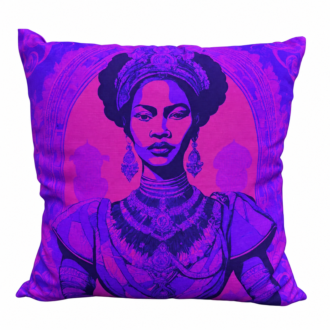 Ultra Violet | Handmade Cotton Linen Cushion Covers