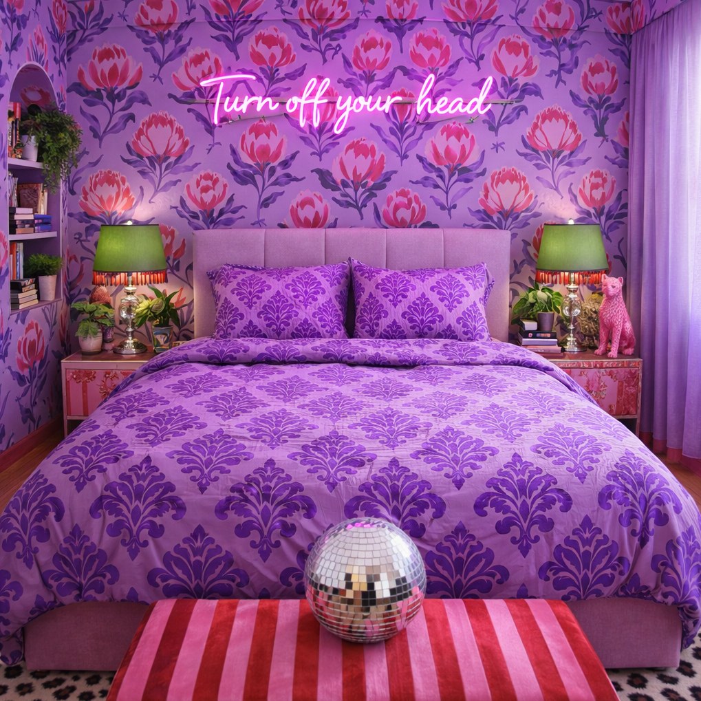 SAVAGE BOUDOIR: Handmade Organic Cotton-Sateen Duvet Cover & Pillow Sets