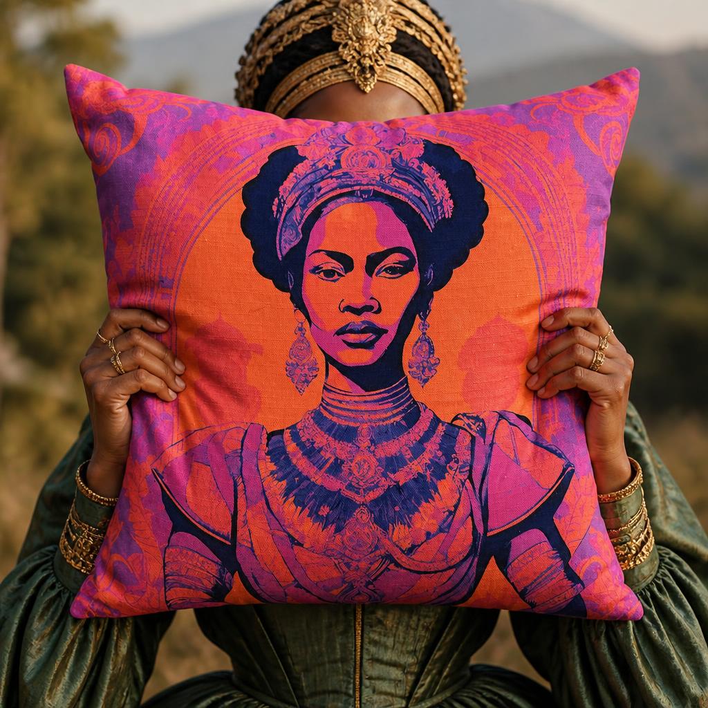 MADAGASCAR QUEEN | Handcrafted Cushion Covers