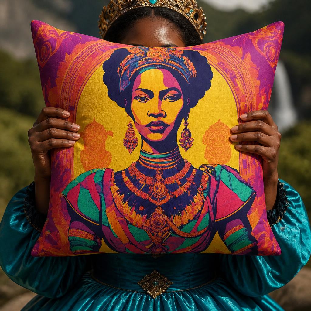 Metallic Flame Cotton Linen Cushion Covers