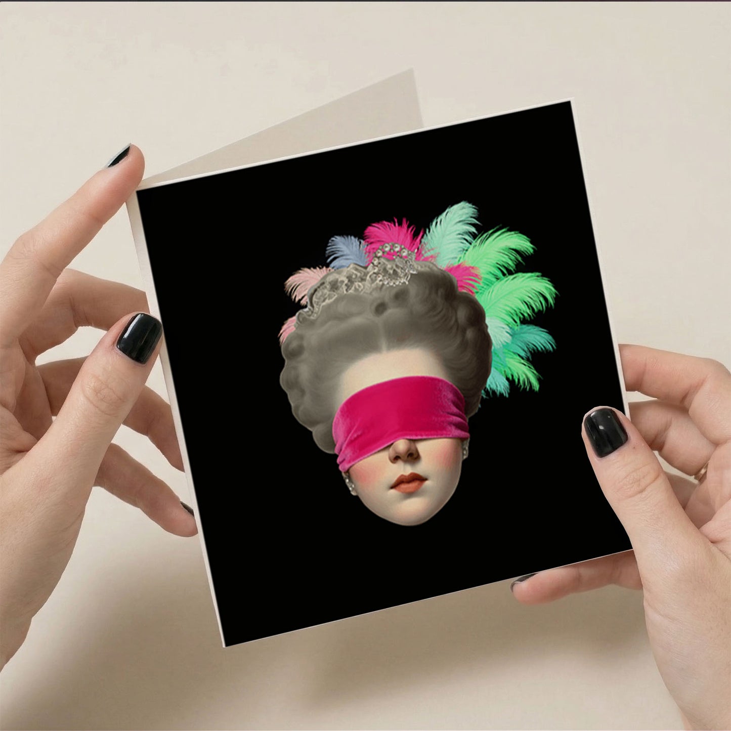 PP-FINE-ART-GRE-6x6-ENVELOPE - Square Greetings Cards Mockup