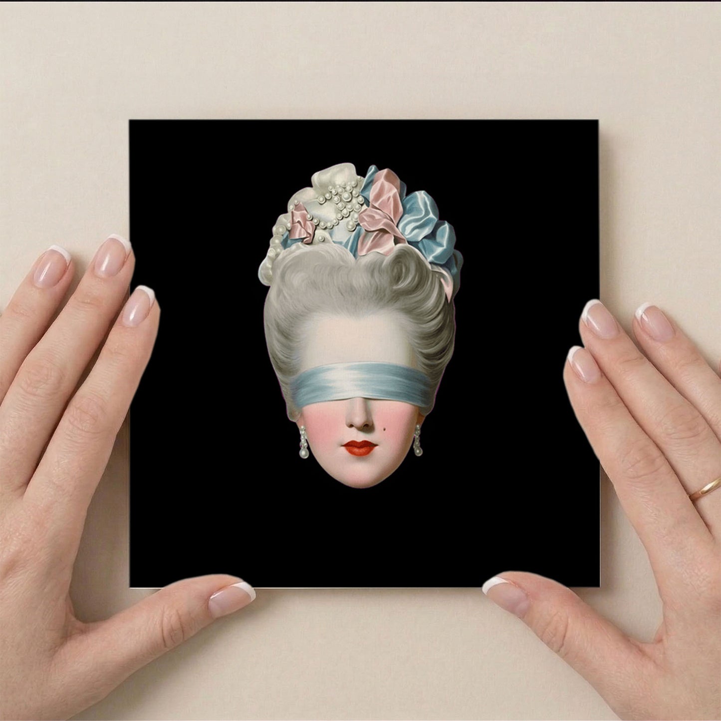 PP-FINE-ART-GRE-6x6-ENVELOPE - Square Greetings Cards Mockup