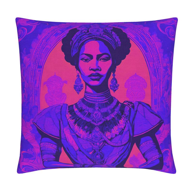 Ultra Violet | Handmade Cotton Linen Cushion Covers