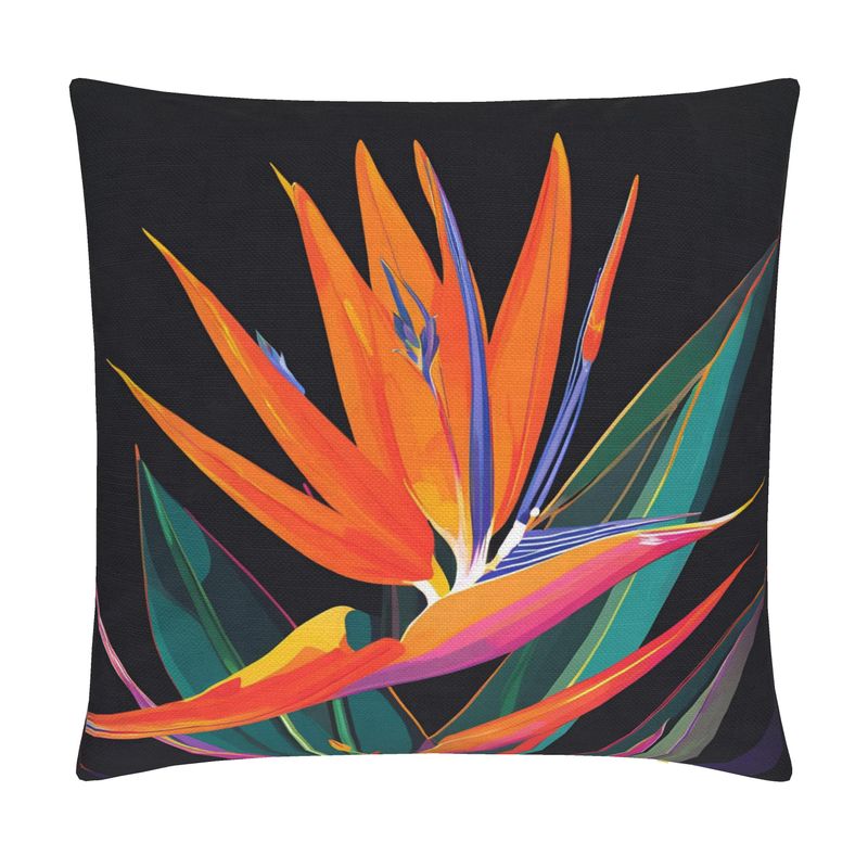 Gokuraku 極楽 | Handmade Cotton-Linen Cushion Cover