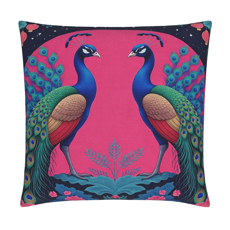 Tourmaline | Handmade Cotton-Linen Cushion Cover