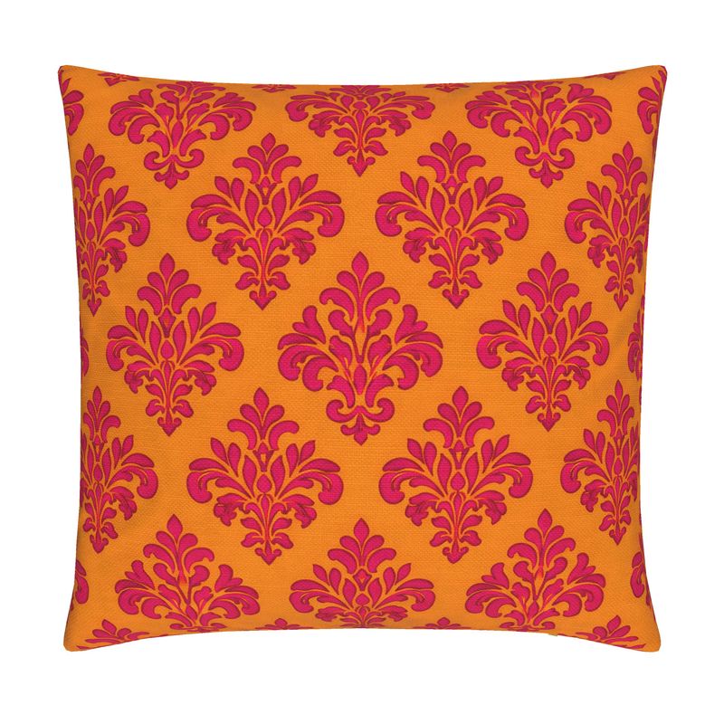 Saffron | Handmade Cotton-Linen Cushion Cover
