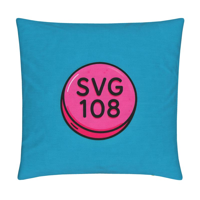 SVG 108 | Handmade Cotton-Linen Cushion Cover