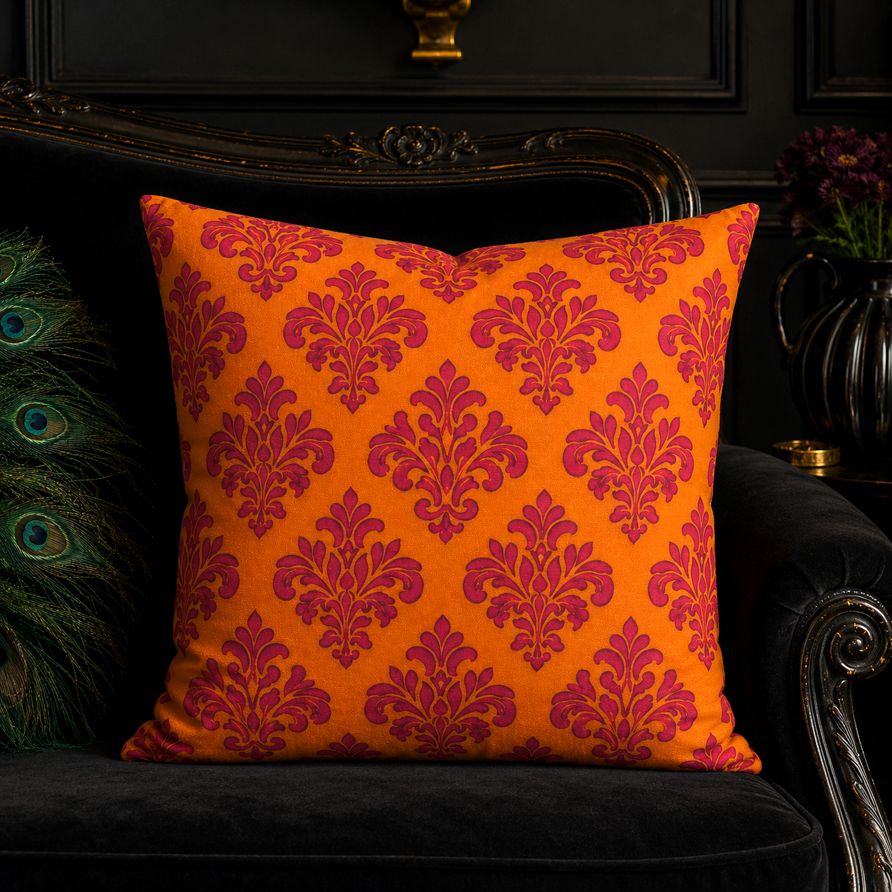 Saffron | Cotton-Linen Cushion Cover