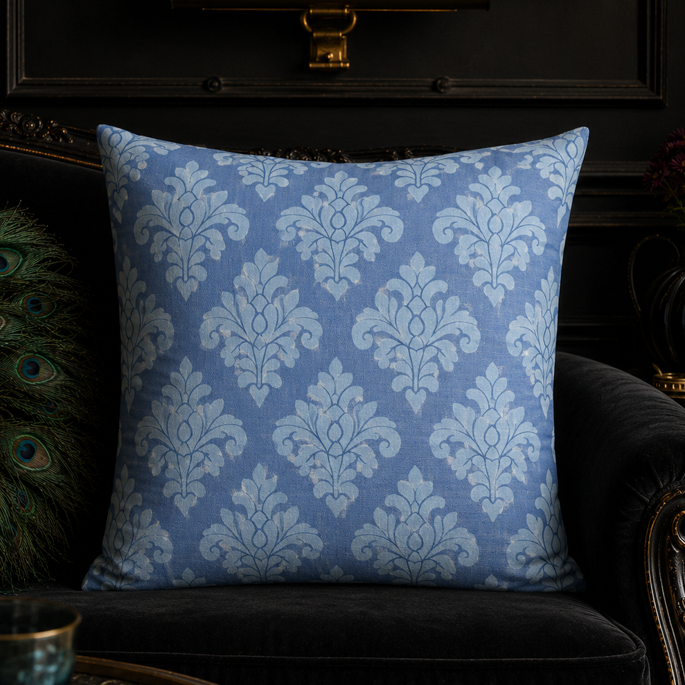Hygge Denim | Cotton-Linen Cushion Cover