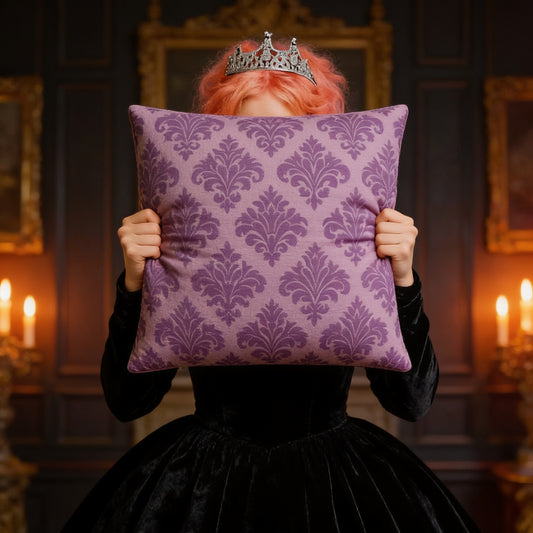 Heliotrope | Handmade Cotton-Linen Cushion Cover
