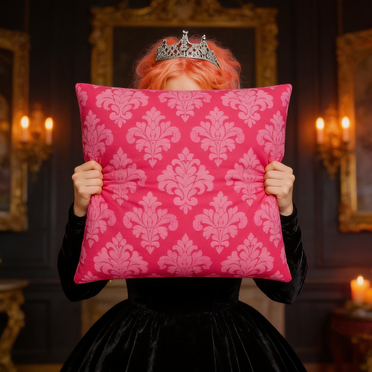 Pink Lemonade | Handmade Cotton-Linen Cushion Cover