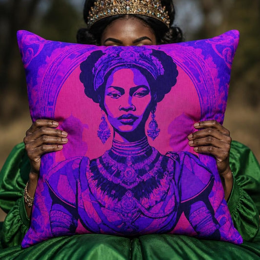 Ultra Violet | Handmade Cotton Linen Cushion Covers