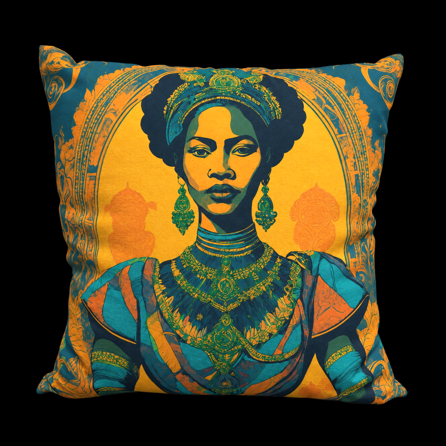Verdigris | Handmade Cotton Linen Cushion Covers
